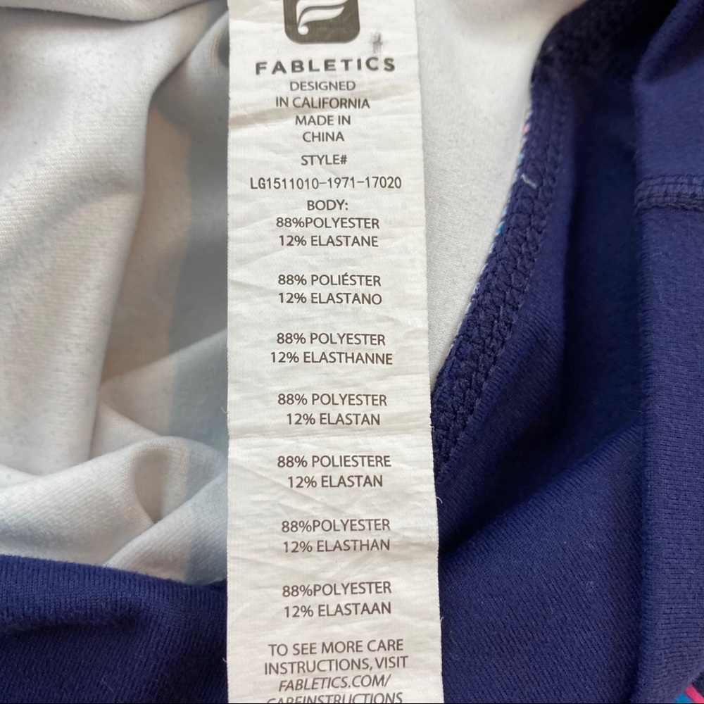 Fabletics Salar Print Powerhold Capri Pants - image 7